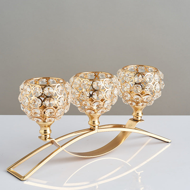 Lumière Cristal — European Crystal Candle Holder