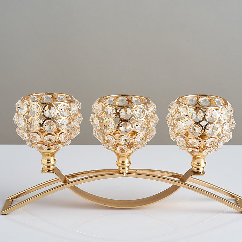 Lumière Cristal — European Crystal Candle Holder