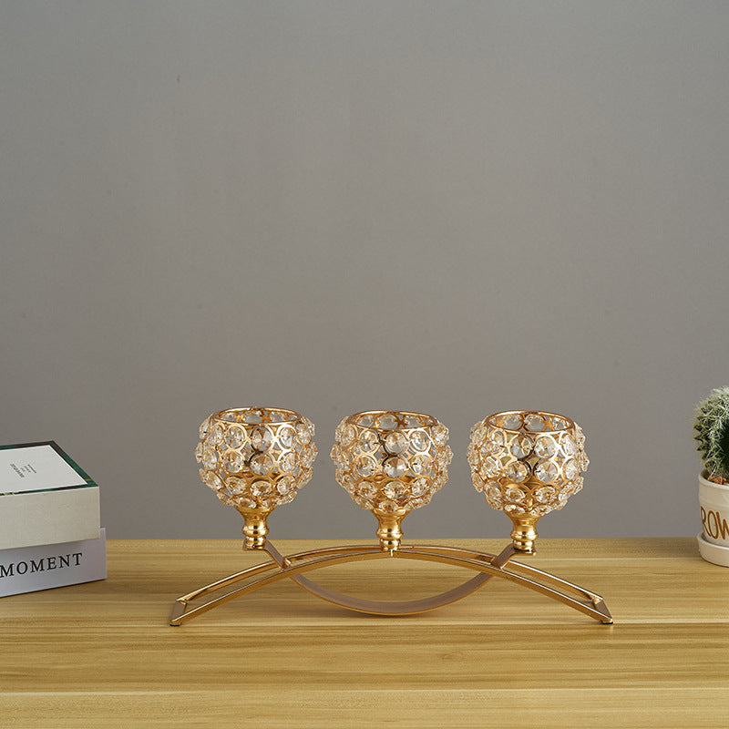 Lumière Cristal — European Crystal Candle Holder